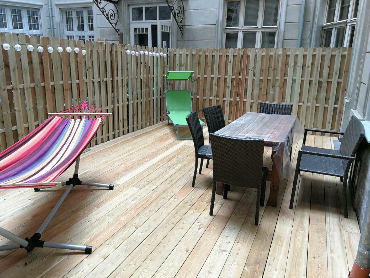 Prater & Center Apartment Mit Eigener Terrasse Viena Exterior foto